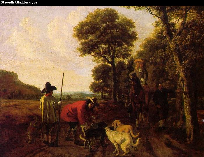 Ludolf de Jongh Hunters and Dogs